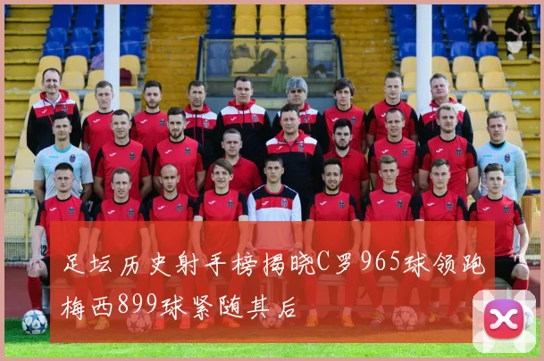 足坛历史射手榜揭晓C罗965球领跑梅西899球紧随其后